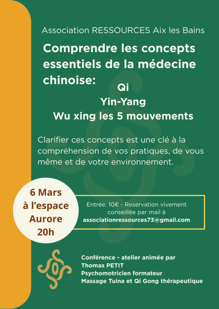 Conférence qi gong